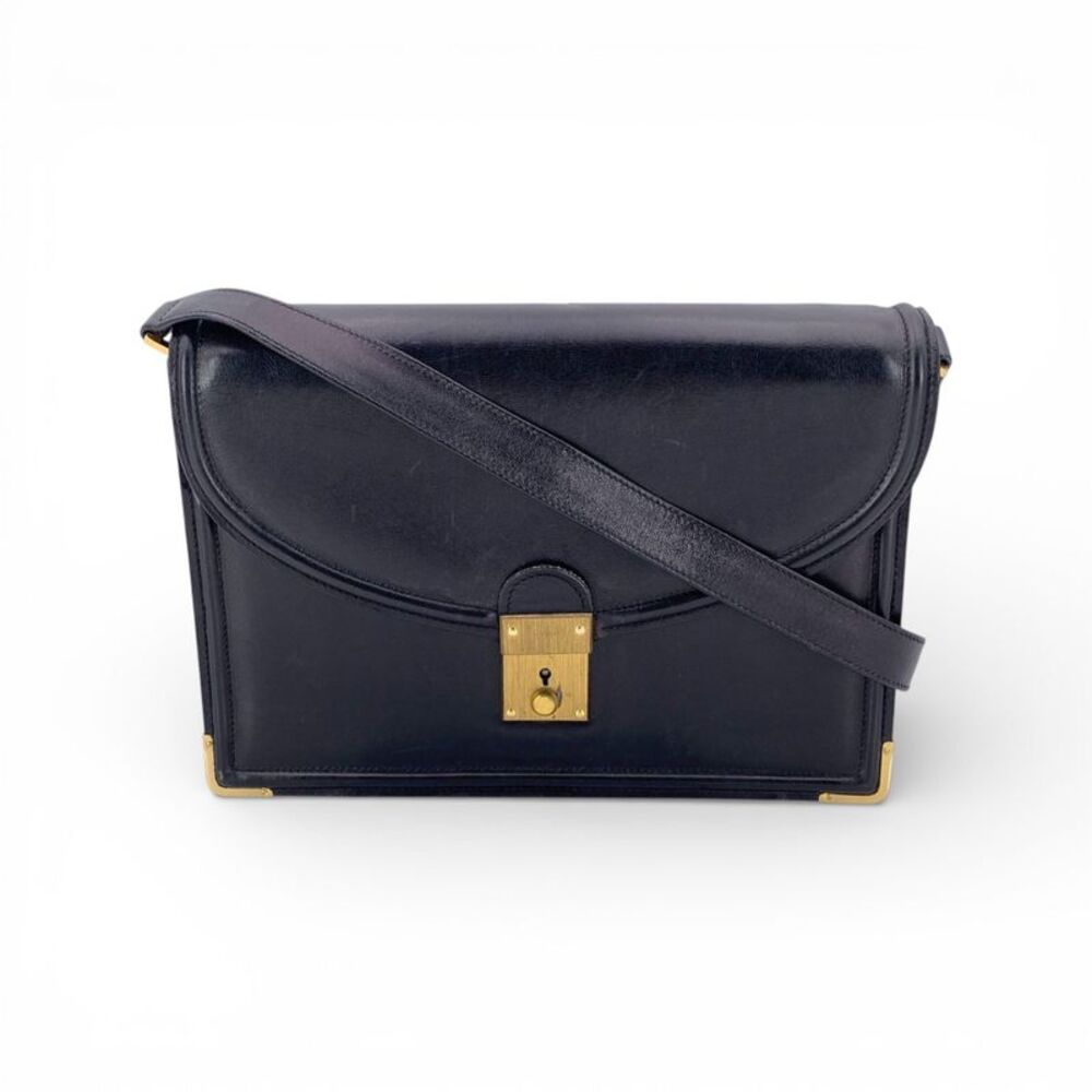 Gucci Vintage Leather Shoulder Bag
